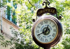 Oroville, CA Clock